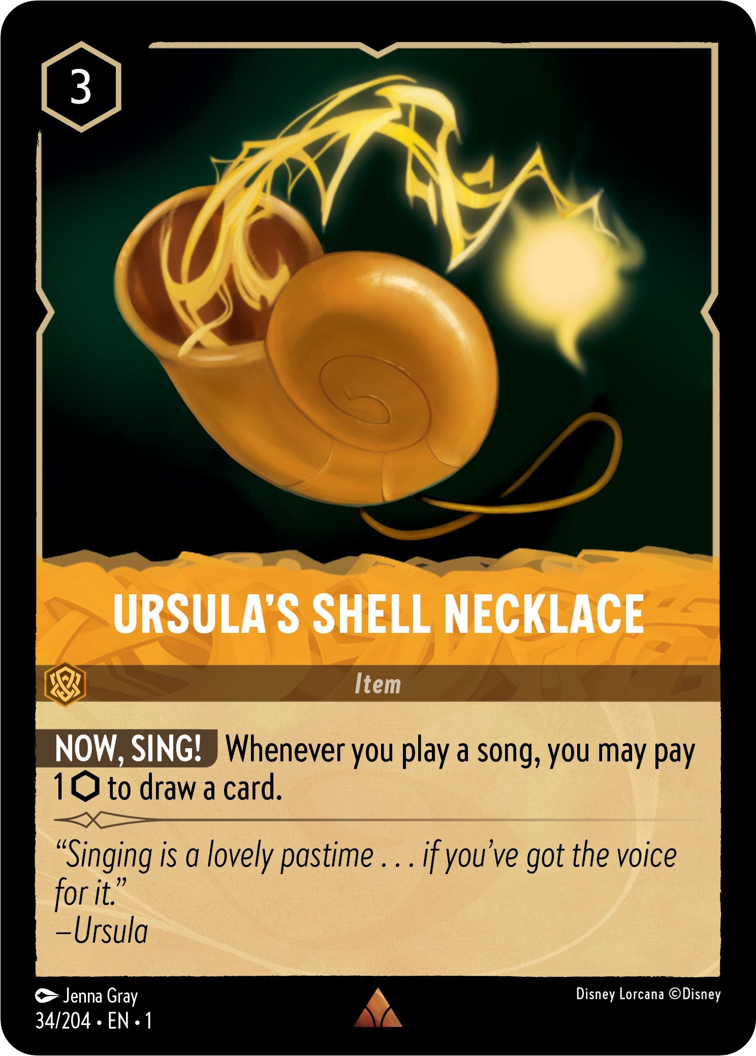 Ursula's Shell Necklace (34/204) [The First Chapter] | Black Swamp Games
