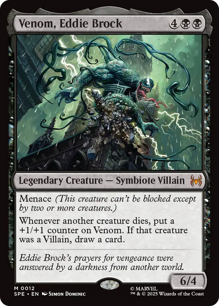 Venom, Eddie Brock [Marvel's Spider-Man: Eternal-Legal] | Black Swamp Games