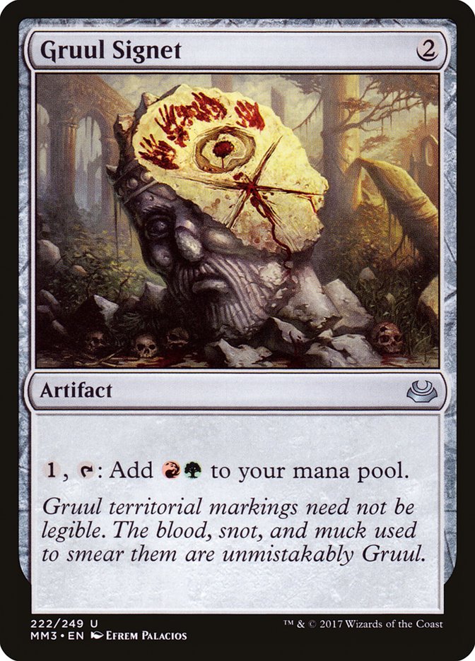 Gruul Signet [Modern Masters 2017] | Black Swamp Games