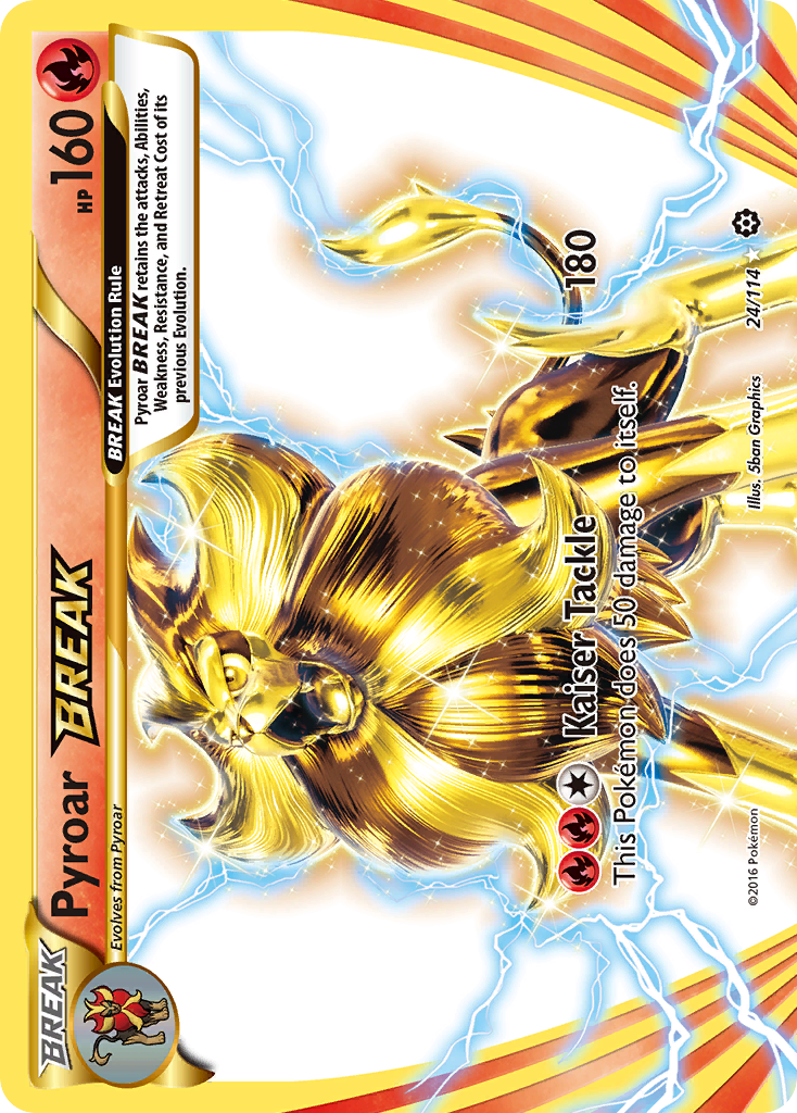 Pyroar BREAK (24/114) [XY: Steam Siege] | Black Swamp Games