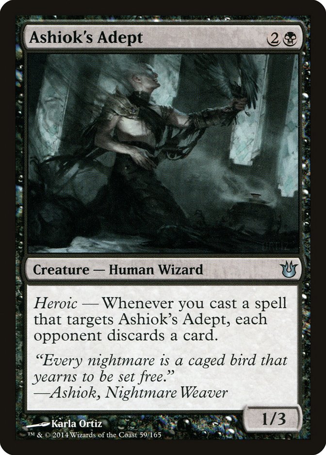 Ashiok's Adept [Born of the Gods] | Black Swamp Games