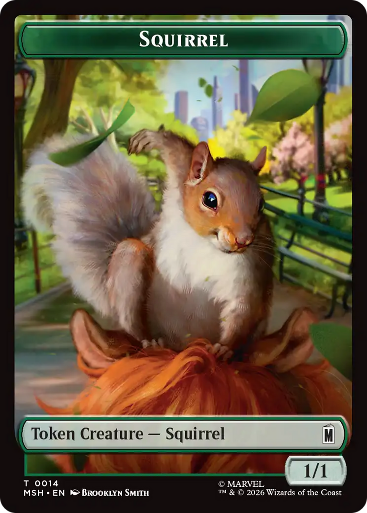 The Void // Squirrel Double-Sided Token [Marvel Super Heroes Tokens] | Black Swamp Games