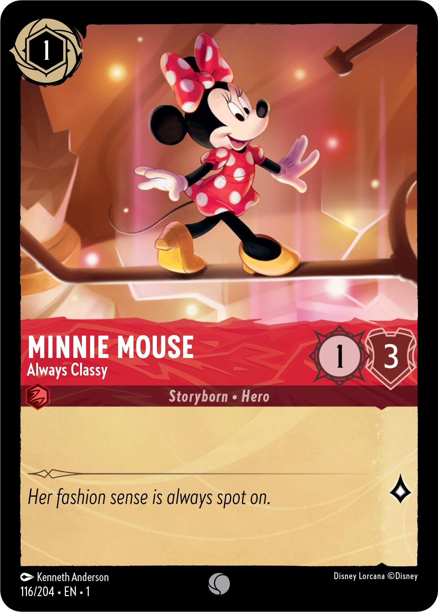 Minnie Mouse - Always Classy (116/204) [The First Chapter] | Black Swamp Games