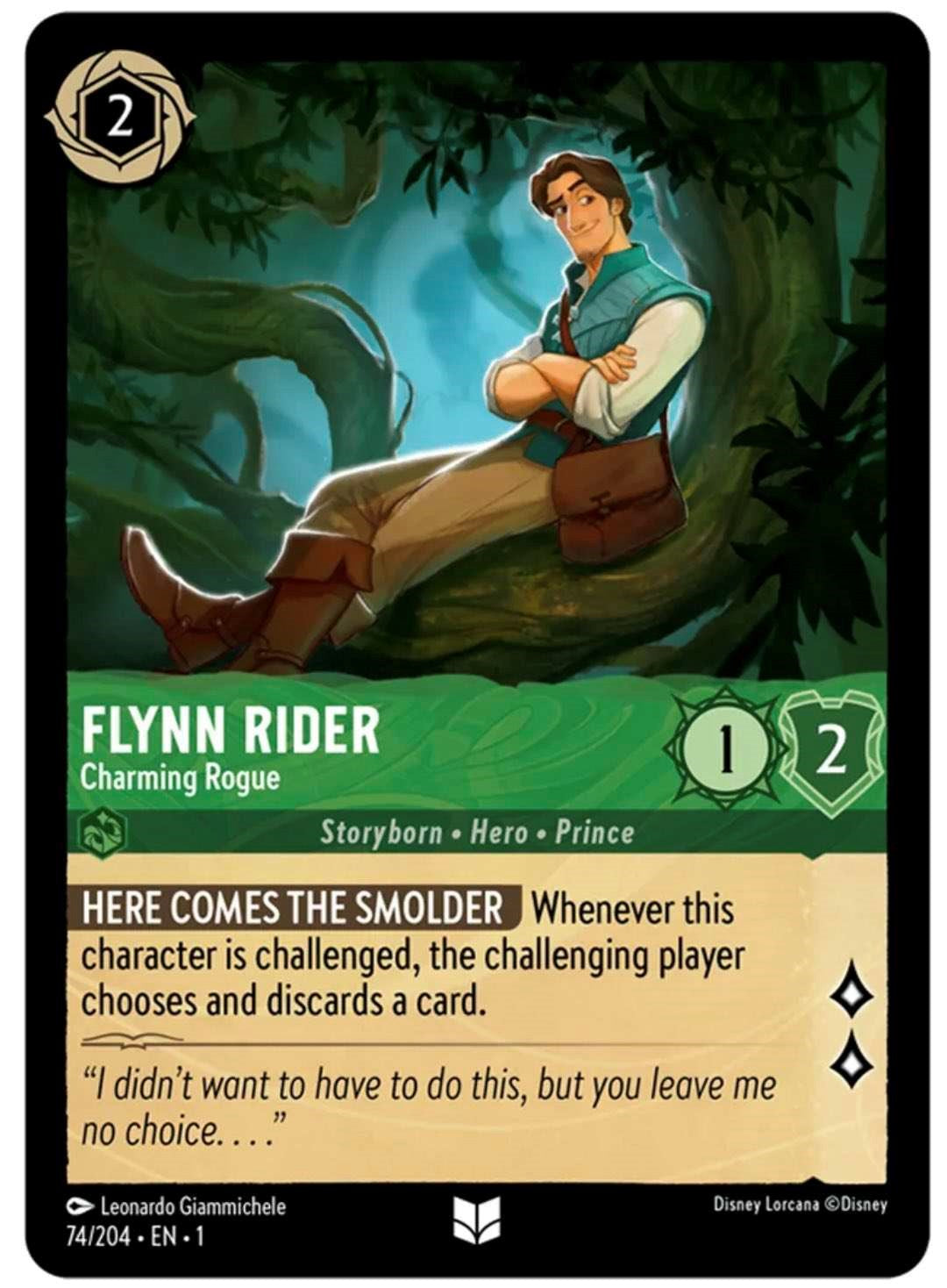 Flynn Rider - Charming Rogue (74/204) [The First Chapter] | Black Swamp Games