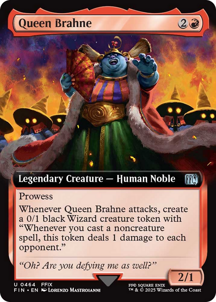 Queen Brahne (Extended Art) [FINAL FANTASY] | Black Swamp Games