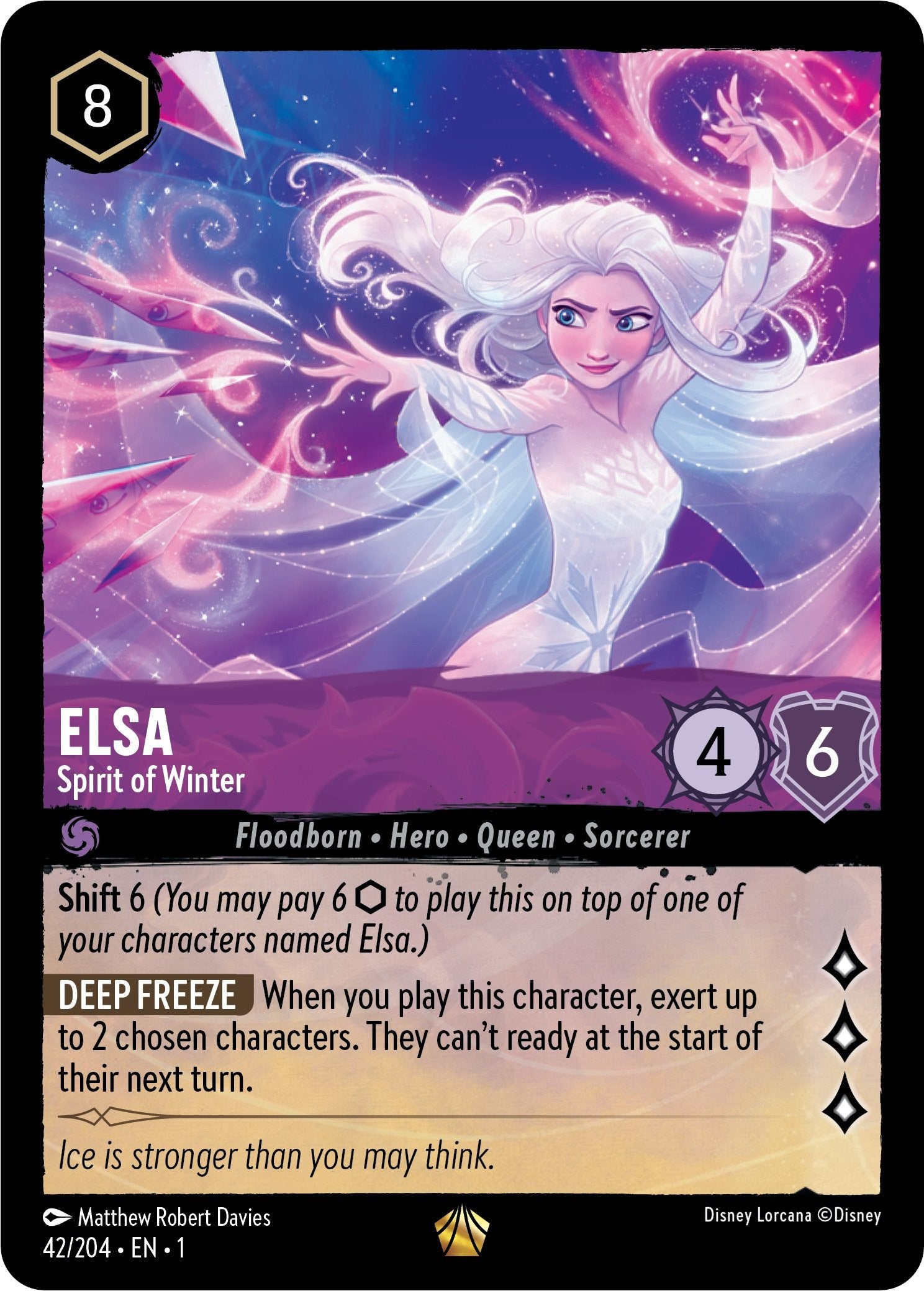 Elsa - Spirit of Winter (42/204) [The First Chapter] | Black Swamp Games