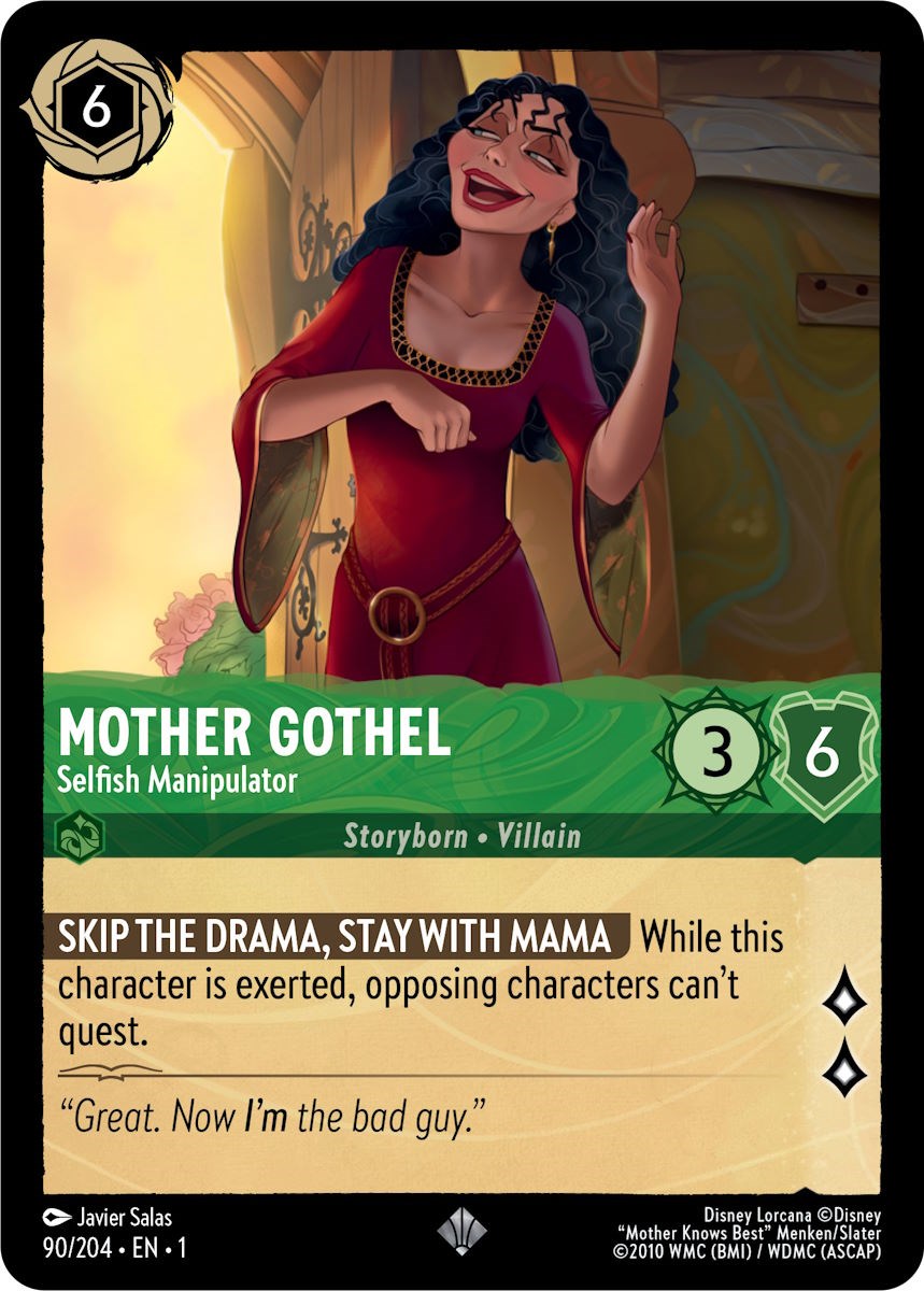 Mother Gothel - Selfish Manipulator (90/204) [The First Chapter] | Black Swamp Games