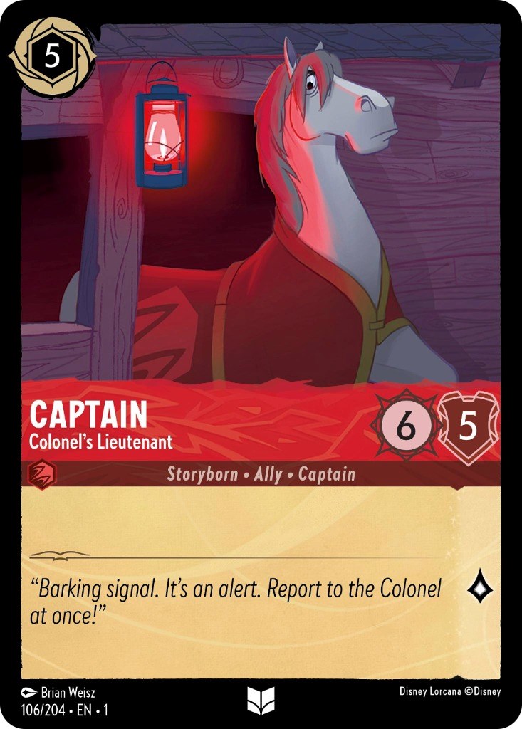 Captain - Colonel's Lieutenant (106/204) [The First Chapter] | Black Swamp Games