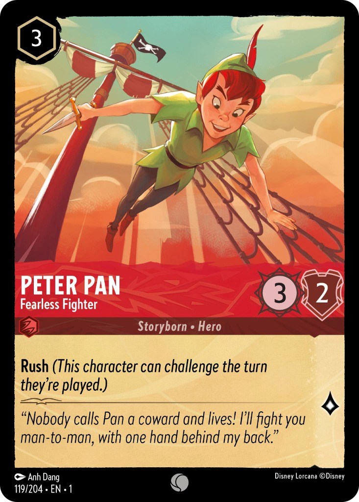 Peter Pan - Fearless Fighter (119/204) [The First Chapter] | Black Swamp Games