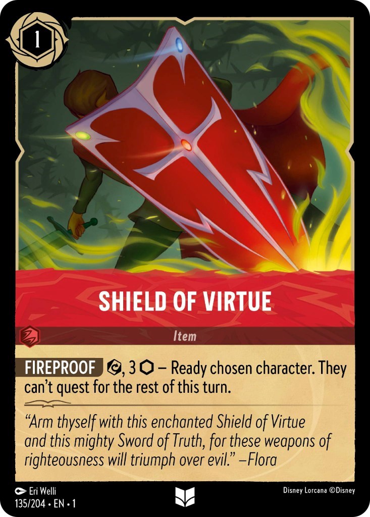 Shield of Virtue (135/204) [The First Chapter] | Black Swamp Games