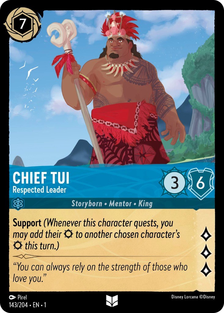 Chief Tui - Respected Leader (143/204) [The First Chapter] | Black Swamp Games
