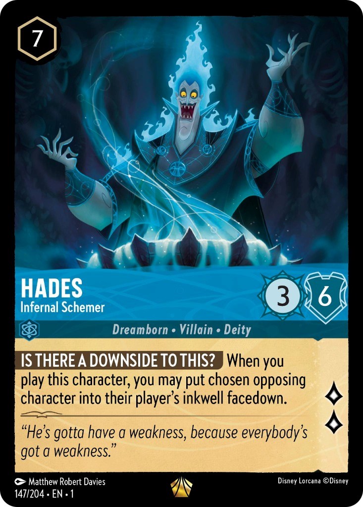 Hades - Infernal Schemer (147/204) [The First Chapter] | Black Swamp Games