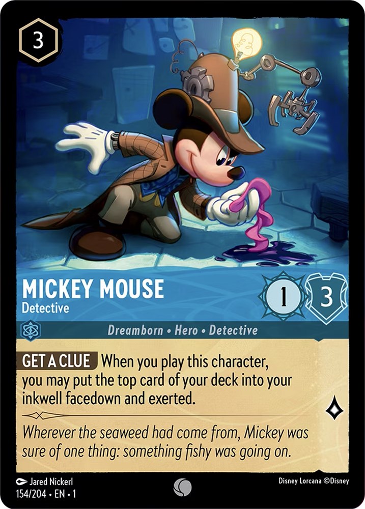 Mickey Mouse - Detective (154/204) [The First Chapter] | Black Swamp Games