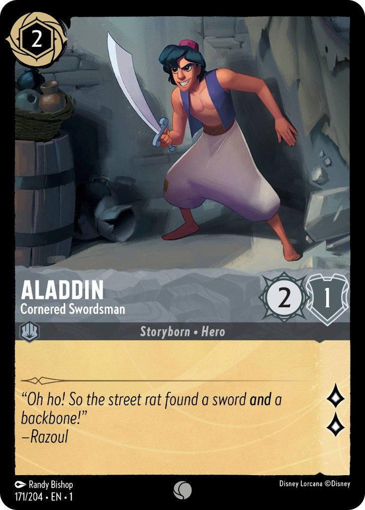 Aladdin - Cornered Swordsman (171/204) [The First Chapter] | Black Swamp Games