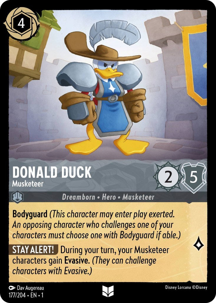 Donald Duck - Musketeer (177/204) [The First Chapter] | Black Swamp Games