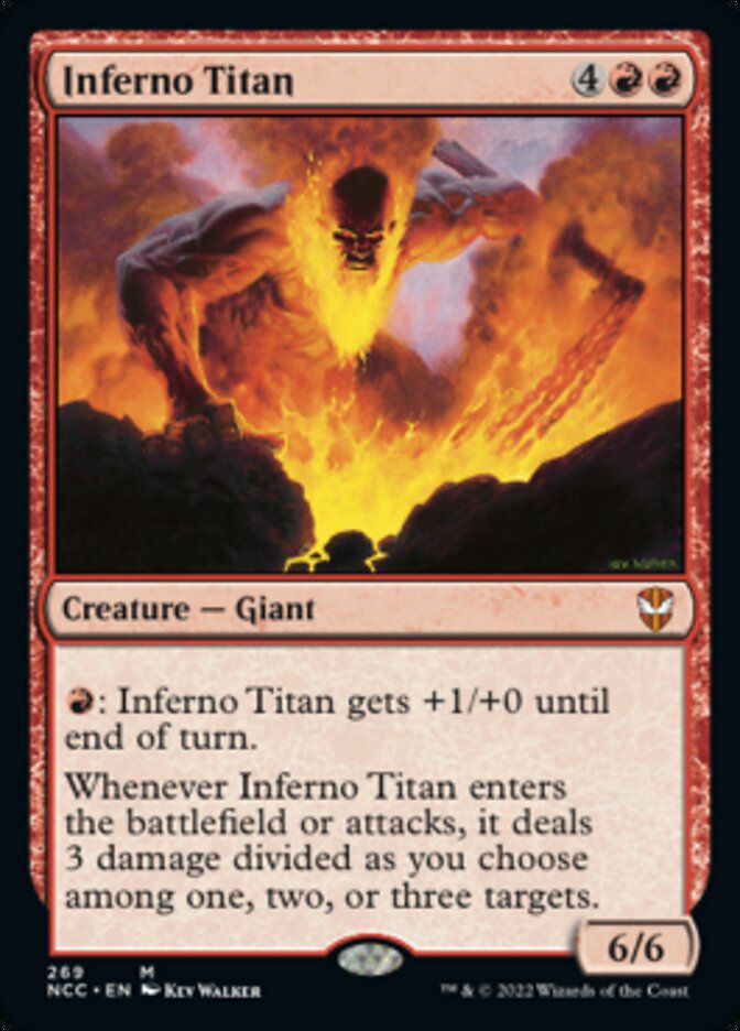 Inferno Titan [Streets of New Capenna Commander] | Black Swamp Games