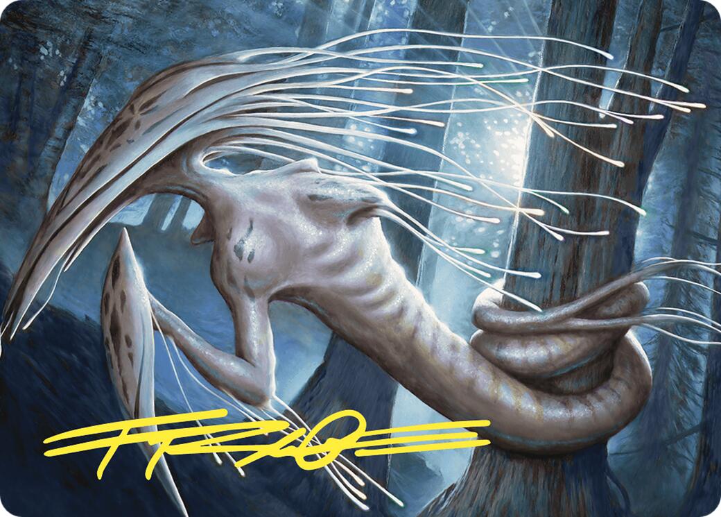 Manaweft Sliver Art Card (Gold-Stamped Signature) [Commander Masters Art Series] | Black Swamp Games