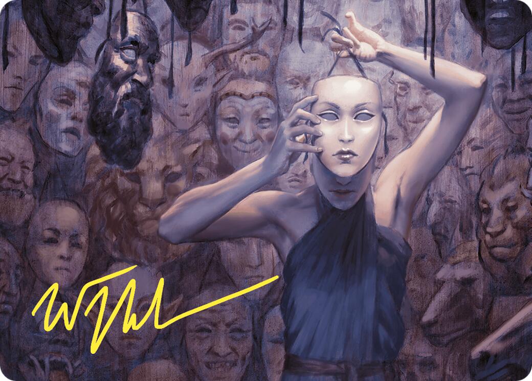 Body Double Art Card (Gold-Stamped Signature) [Commander Masters Art Series] | Black Swamp Games