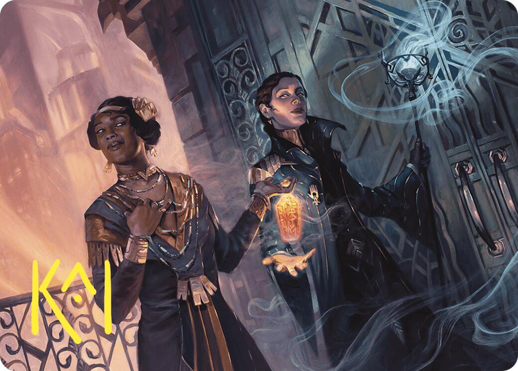 Bribery Art Card (Gold-Stamped Signature) [Commander Masters Art Series] | Black Swamp Games