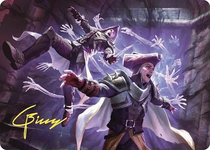 Grave Pact Art Card (Gold-Stamped Signature) [Commander Masters Art Series] | Black Swamp Games