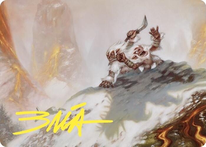 Dragon Fodder Art Card (Gold-Stamped Signature) [Commander Masters Art Series] | Black Swamp Games