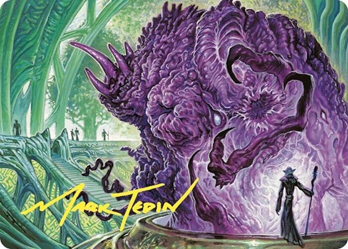 Experiment Kraj Art Card (Gold-Stamped Signature) [Commander Masters Art Series] | Black Swamp Games