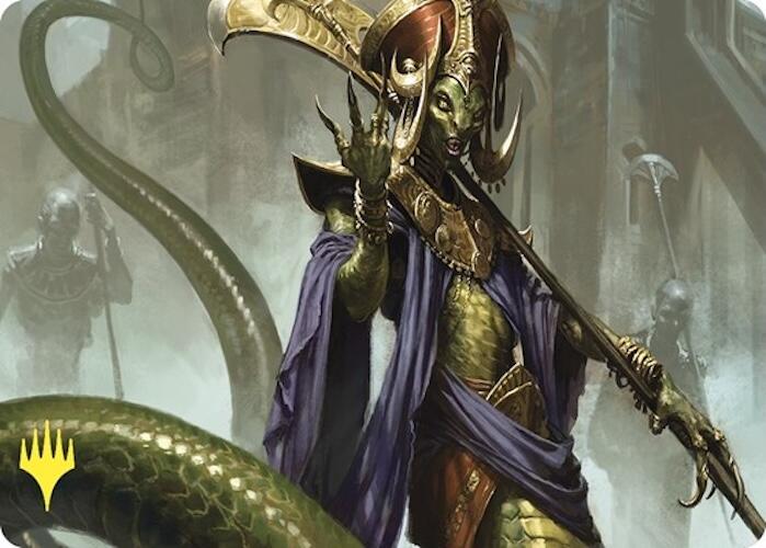 Sidisi, Brood Tyrant Art Card (Gold-Stamped) [Commander Masters Art Series] | Black Swamp Games