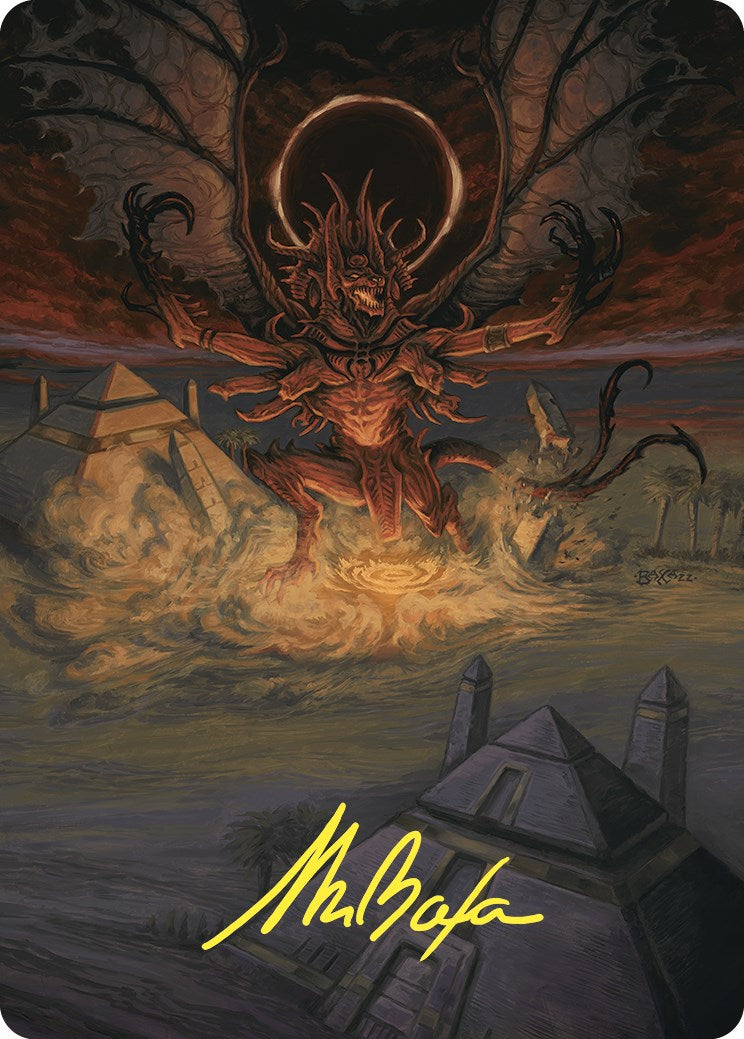 Dread Return Art Card (Gold-Stamped Signature) [Commander Masters Art Series] | Black Swamp Games