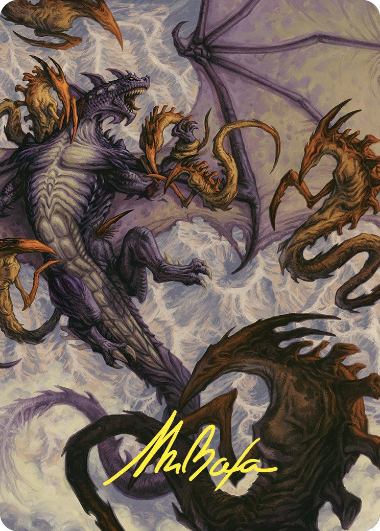 Kindred Dominance Art Card (Gold-Stamped Signature) [Commander Masters Art Series] | Black Swamp Games