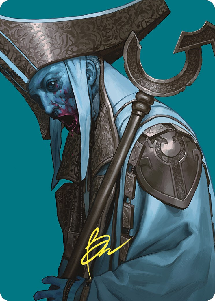 Mikaeus, the Unhallowed Art Card (Gold-Stamped Signature) [Commander Masters Art Series] | Black Swamp Games