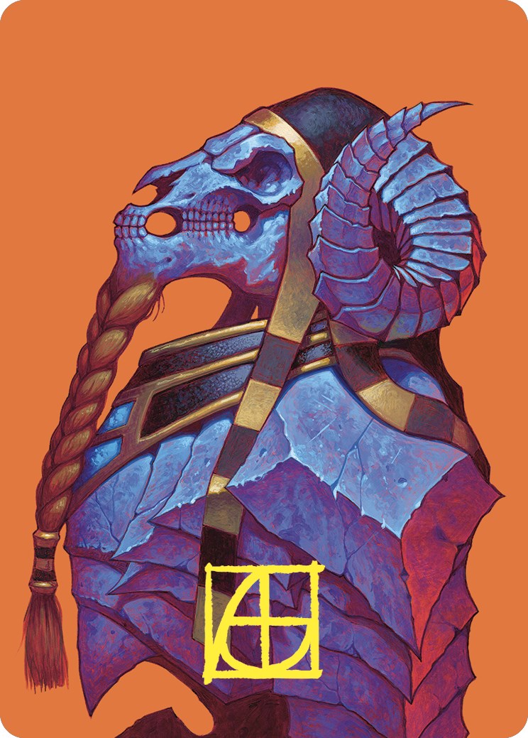 Neheb, the Eternal Art Card (Gold-Stamped Signature) [Commander Masters Art Series] | Black Swamp Games