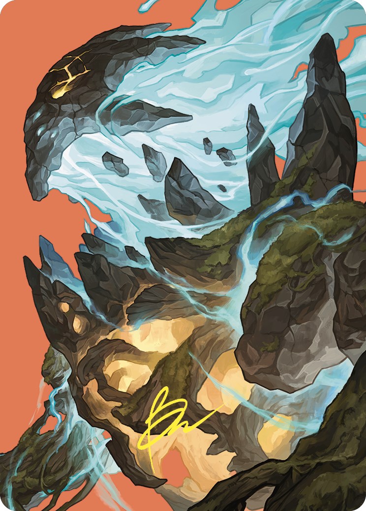 Maelstrom Wanderer Art Card (Gold-Stamped Signature) [Commander Masters Art Series] | Black Swamp Games
