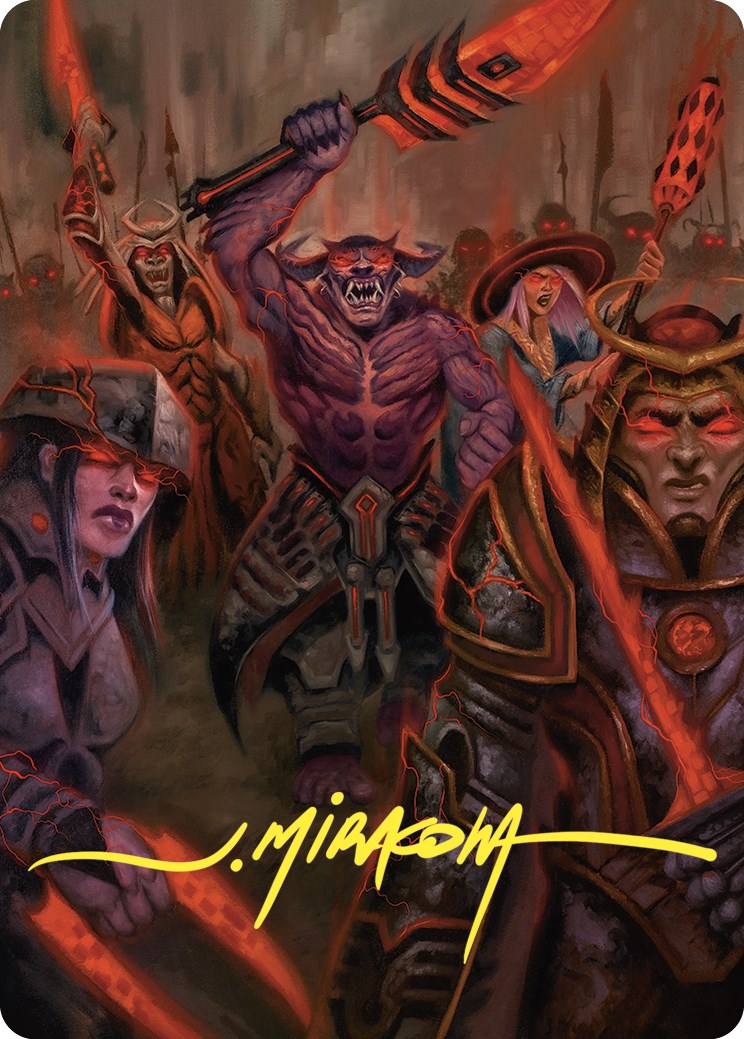 Insurrection Art Card (Gold-Stamped Signature) [Commander Masters Art Series] | Black Swamp Games