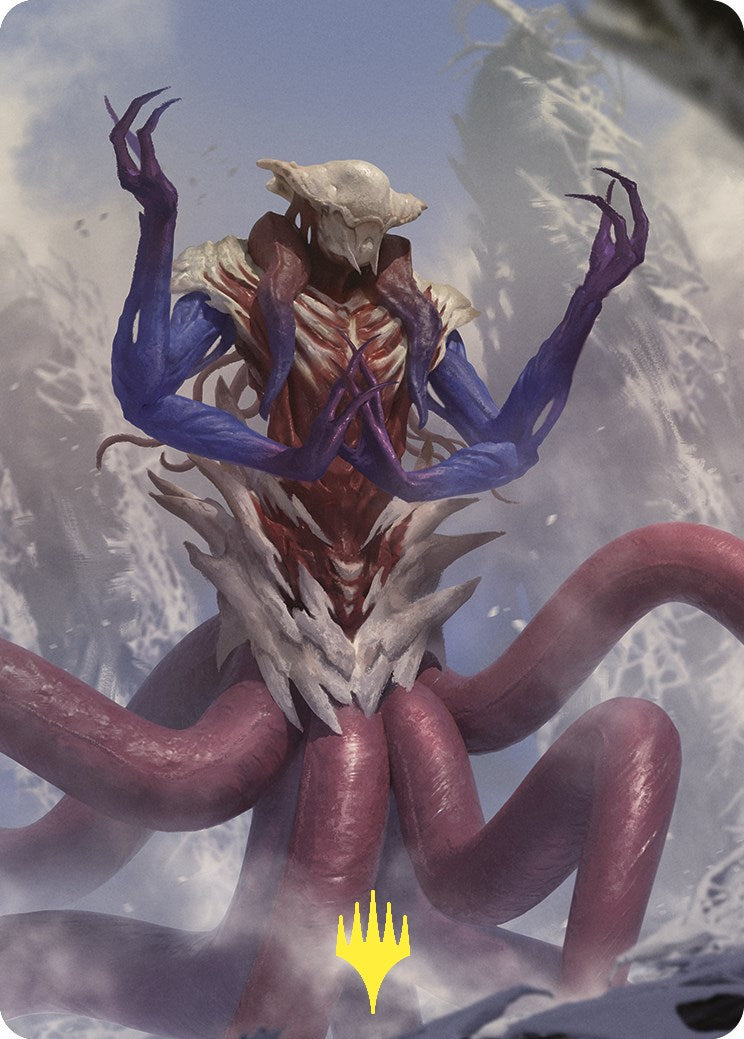 Zhulodok, Void Gorger Art Card (Gold-Stamped) [Commander Masters Art Series] | Black Swamp Games