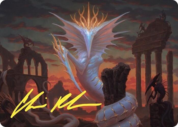 Sliver Gravemother Art Card (Gold-Stamped Signature) [Commander Masters Art Series] | Black Swamp Games