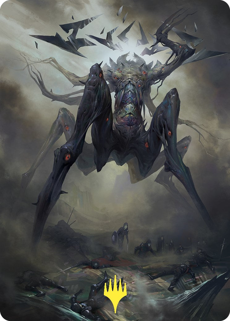 It That Betrays Art Card (Gold-Stamped) [Commander Masters Art Series] | Black Swamp Games