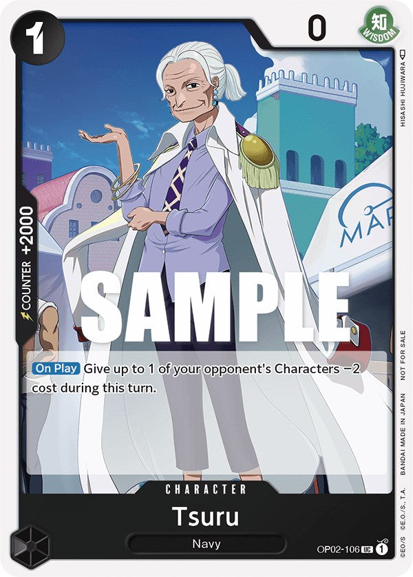 Tsuru (Event Pack Vol. 2) [One Piece Promotion Cards] | Black Swamp Games