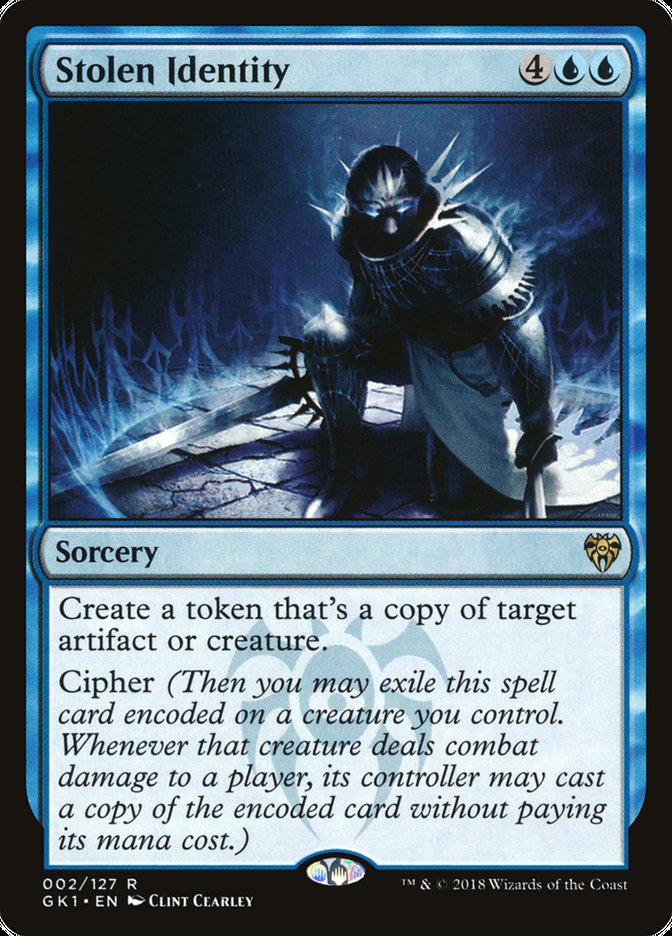 Stolen Identity [Guilds of Ravnica Guild Kit] | Black Swamp Games