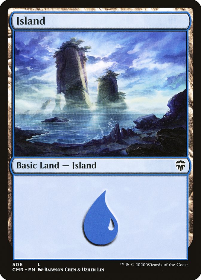 Island (506) [Commander Legends] | Black Swamp Games