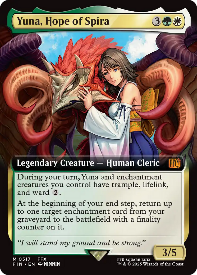 Yuna, Hope of Spira (Extended Art) [FINAL FANTASY] | Black Swamp Games