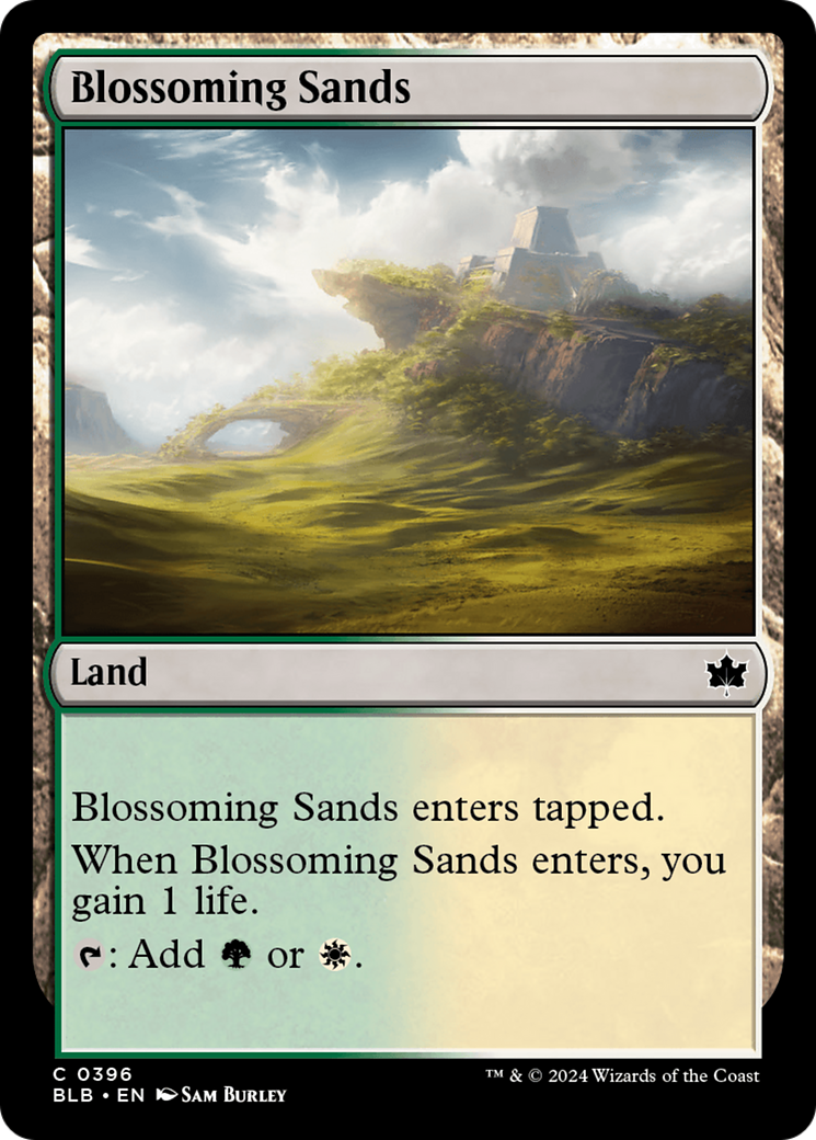 Blossoming Sands [Bloomburrow] | Black Swamp Games