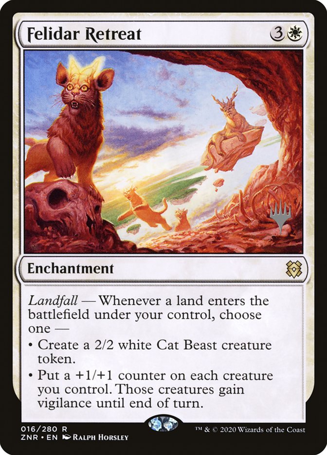 Felidar Retreat (Promo Pack) [Zendikar Rising Promos] | Black Swamp Games