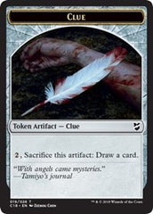 Clue // Construct (021) Double-Sided Token [Commander 2018 Tokens] | Black Swamp Games