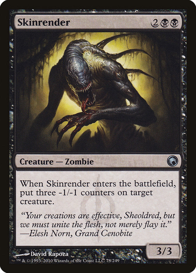 Skinrender [Scars of Mirrodin] | Black Swamp Games