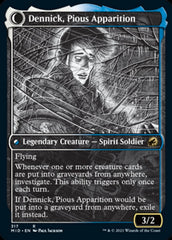 Dennick, Pious Apprentice // Dennick, Pious Apparition (Showcase Eternal Night) [Innistrad: Midnight Hunt] | Black Swamp Games
