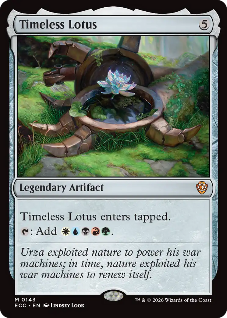 Timeless Lotus [Lorwyn Eclipsed Commander] | Black Swamp Games