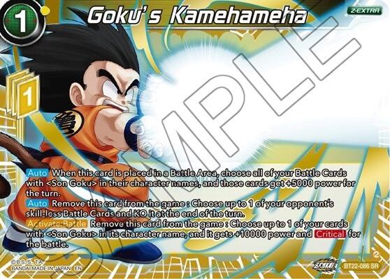 Goku's Kamechameha (BT22-086) [Critical Blow] | Black Swamp Games