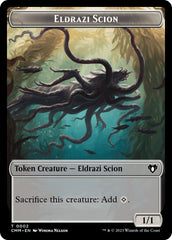 Eldrazi Scion // Satyr Double-Sided Token [Commander Masters Tokens] | Black Swamp Games