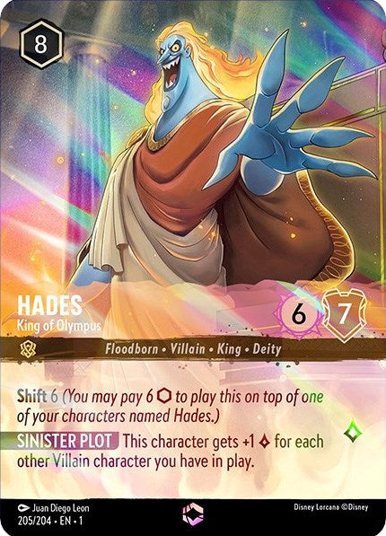Hades - King of Olympus (Enchanted) (205/204) [The First Chapter] | Black Swamp Games