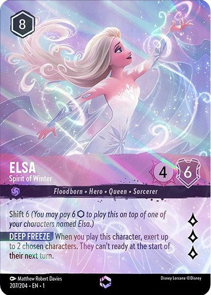 Elsa - Spirit of Winter (Enchanted) (207/204) [The First Chapter] | Black Swamp Games